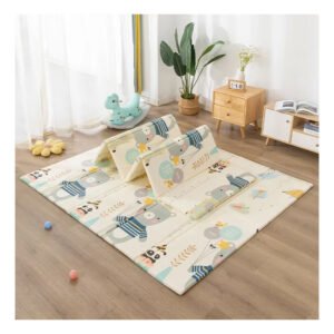 Foldable Baby Play Mat – Non-Toxic XPE Foam Crawling Mat