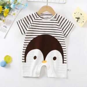 Newborn Cotton Jumpsuit – Soft Breathable Baby Romper